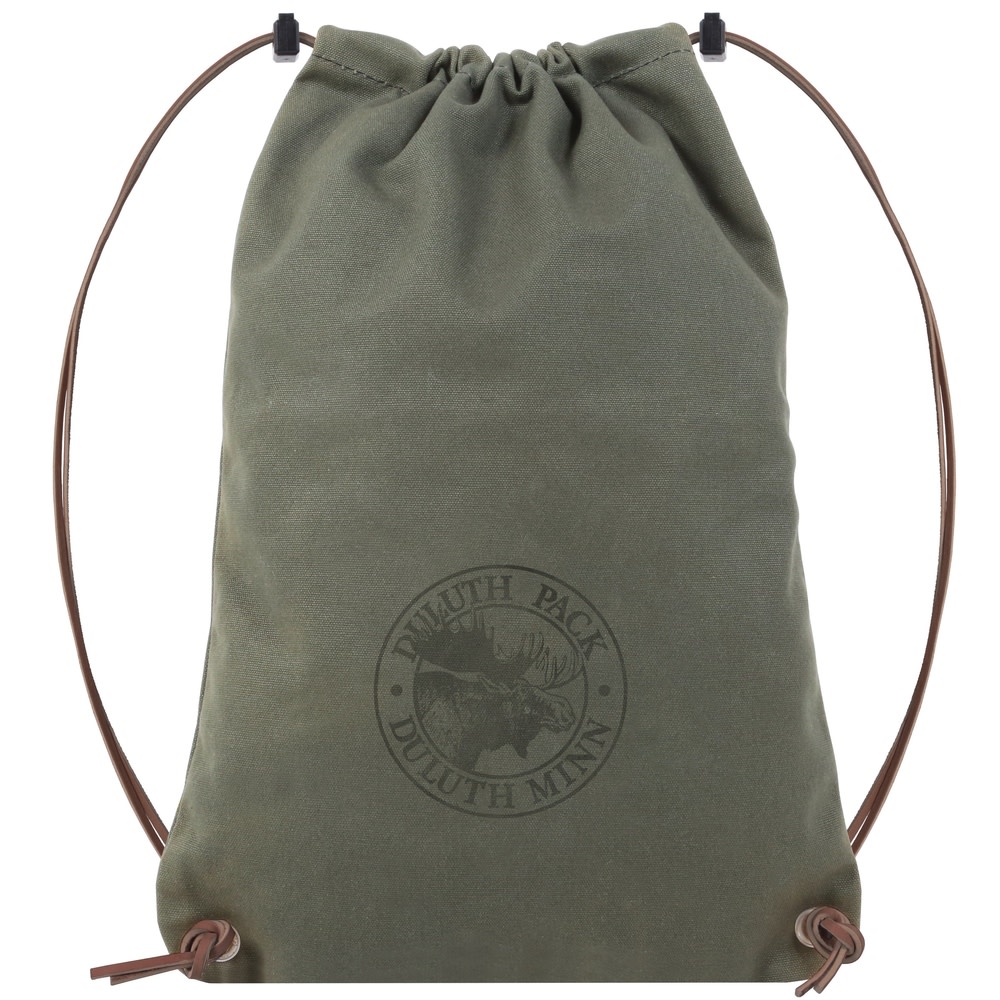 

Duluth Pack Drawstring Backpack - Olive Drab