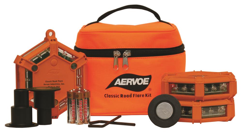 

Aervoe Classic Flare Kit 3 Flares and 3 Flare Holders Red LED