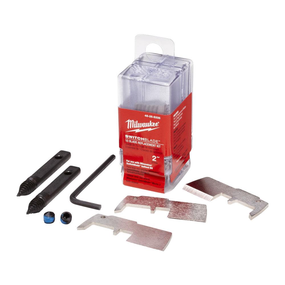 

Milwaukee 2 in. SwitchBlade 10 Blade Replacement Kit