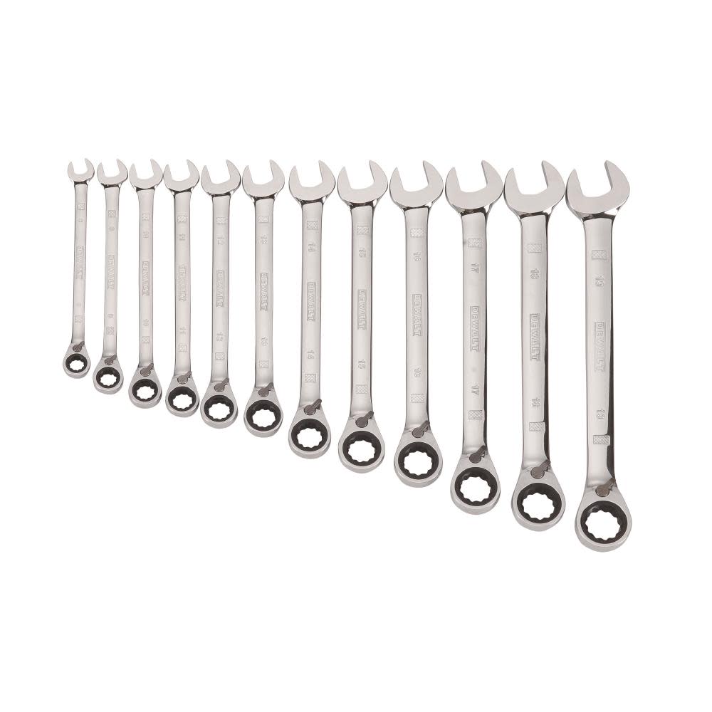 Carlyle reversible top ratcheting wrench set