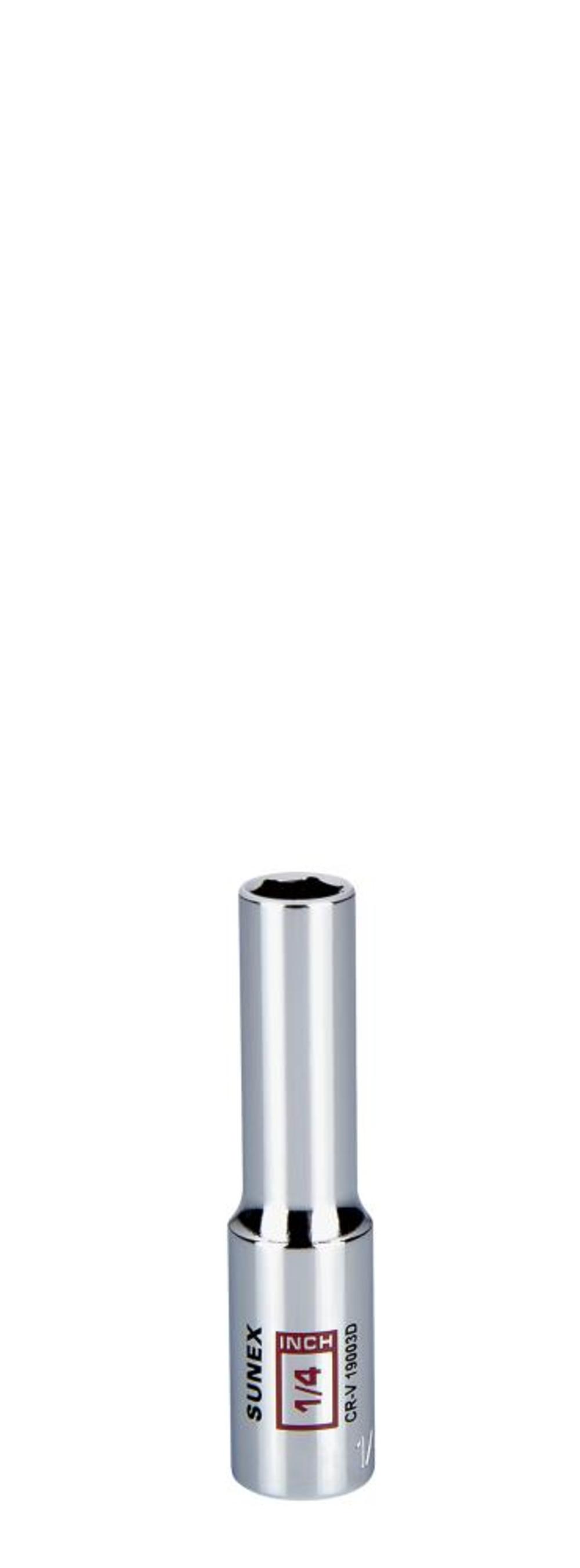 1/4 In. 1/4 In. Drive, Deep Chrome Socket