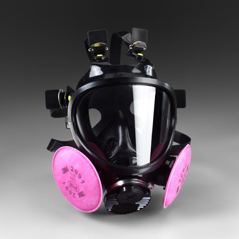 

3M Full facepiece Reusable Respirator Large Silicone 1 Ea/Case