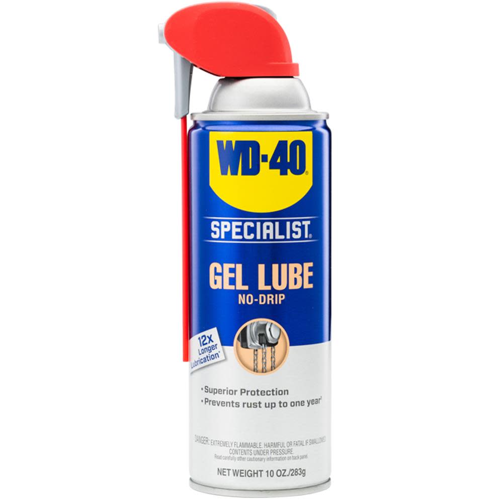 WD-40 Specialist Gel Lube with Smart Straw Sprays 2 Ways, 10 Oz - 300103 - By Brand  sku 300103