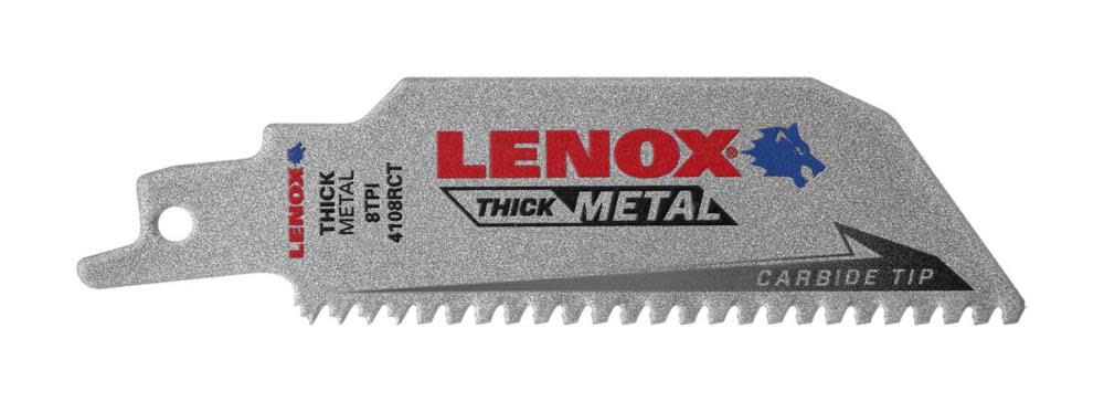 

Lenox 4-in 8-TPI Carbide Tooth Reciprocating Saw Blade
