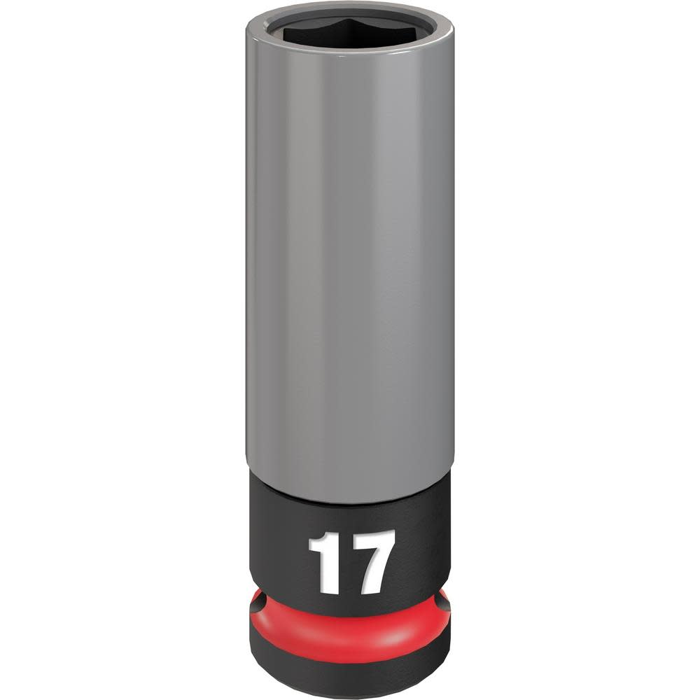 

Milwaukee SHOCKWAVE Impact Duty Socket 1/2 Drive 17MM Metric Lug Nut Wheel