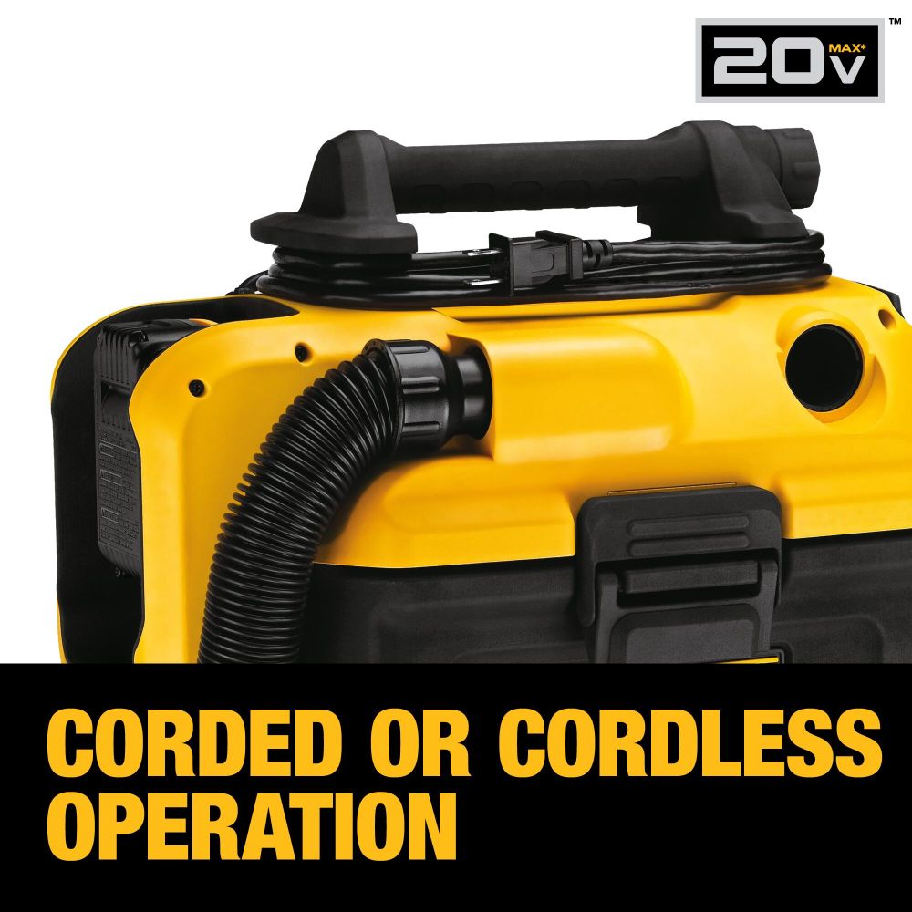 DEWALT 18 20V MAX Vacuum Wet Dry Bare Tool DCV581H Acme Tools