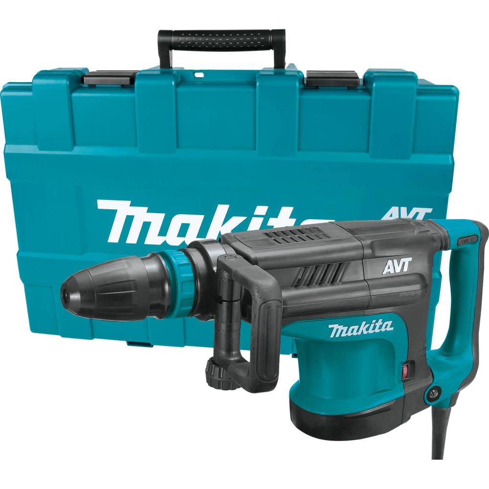 Makita Demolition Hammer 23 lb. AVT accepts SDS MAX Bits HM1213C Acme Tools