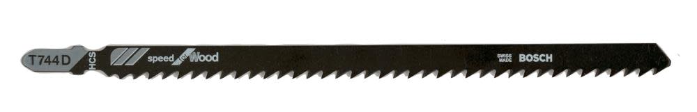 

Bosch 3 pc. 7 In. 7 TPI Speed for Wood T-Shank Jig Saw Blades