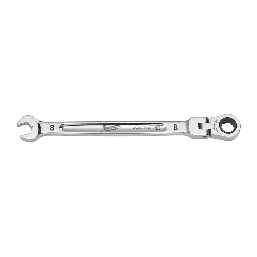 

Milwaukee Combination Wrench Flex Head Ratcheting 8mm
