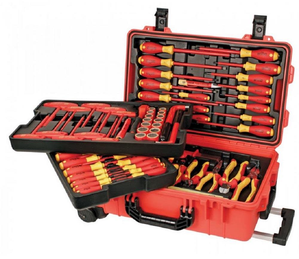 

Wiha Insulated Master Electricians Tool Set 80pc