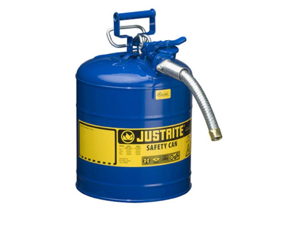 

Justrite Type II Steel 5 Gallon Kerosene Safety Can