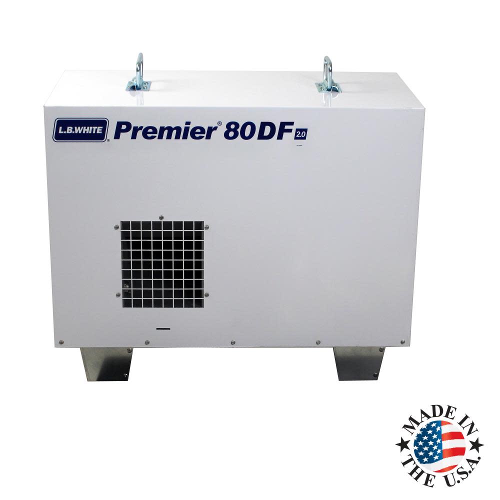 

LB White Premier Enclosed flame Ductable Dual Fuel - LP/NG 80k BTU heater