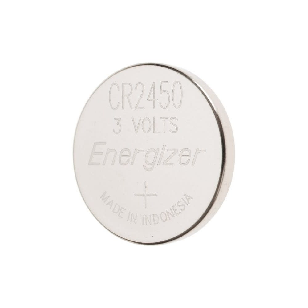 Cr2450 Lithium Battery Energizer - 3V Coin Cell 1 Pack | 8 Year Shelf Life  For Heart Monitors & Keyless Entry Cr2430 Battery