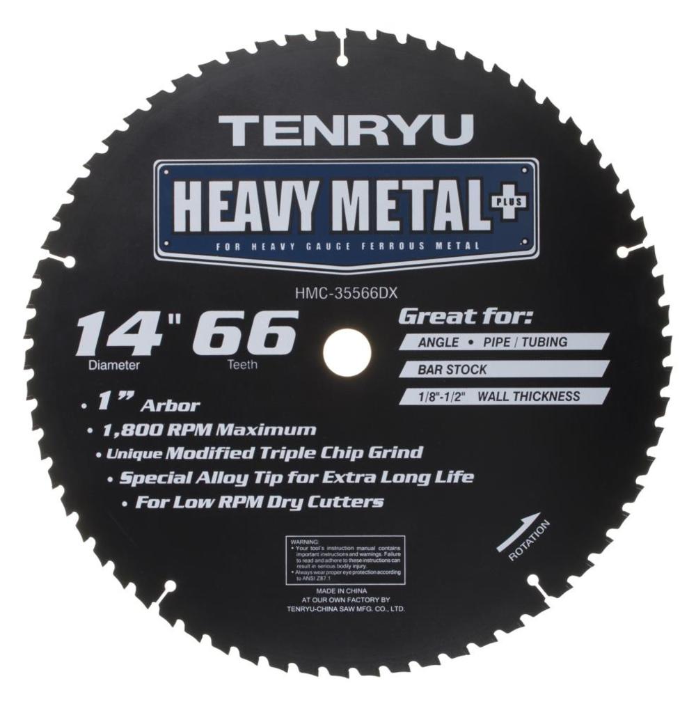 

Tenryu 14In x 66T MTCG Dry Cut Saw Blade