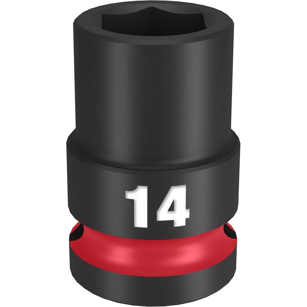 

Milwaukee Impact Socket 1/2" Drive 14mm Standard 6 Point