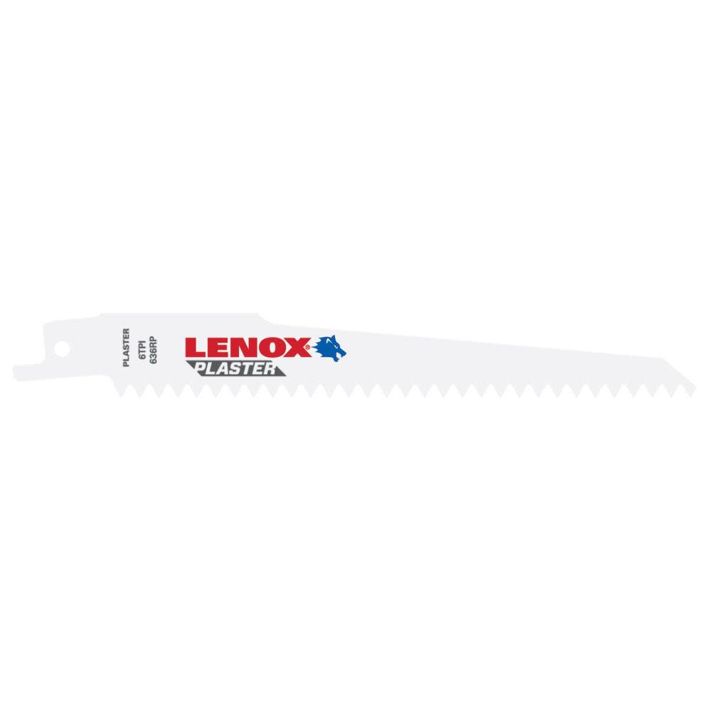 

LENOX Reciprocating Saw Blade B636RP 6" X 3/4" X .050" X 6 TPI 25pk