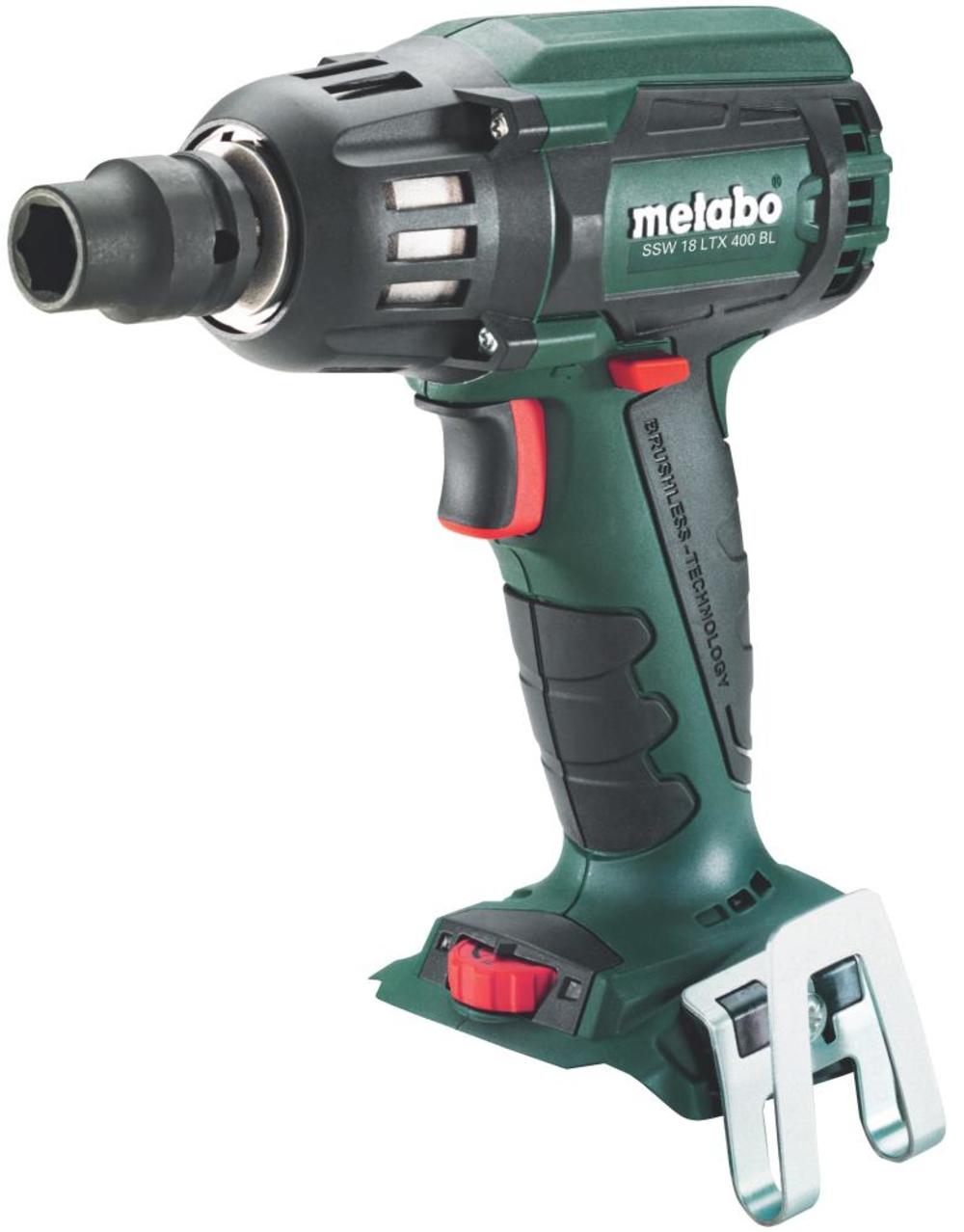 

Metabo SSW18 LTX BL 400 1/2 In. Sq. Drive Brushless Impact Wrench Bare Tool