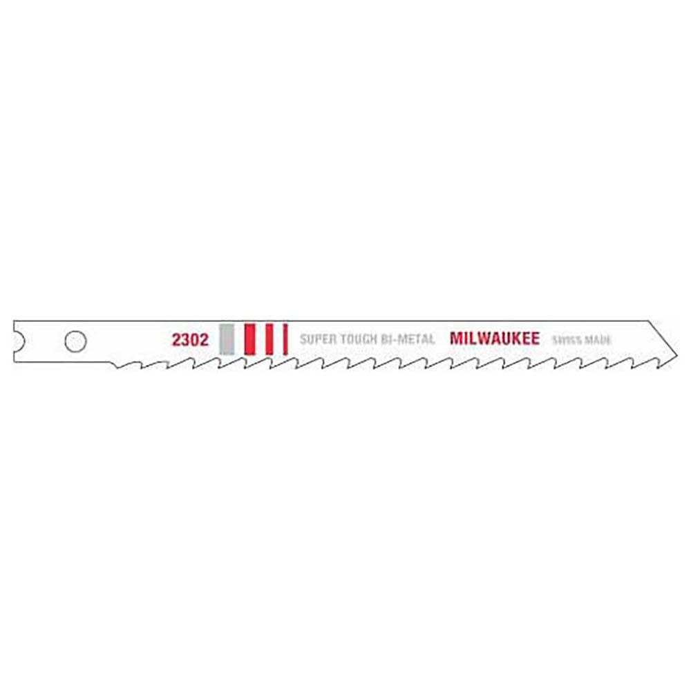 Milwaukee 4 in. 6 TPI Bi-Metal Jig Saw Blades 5PK