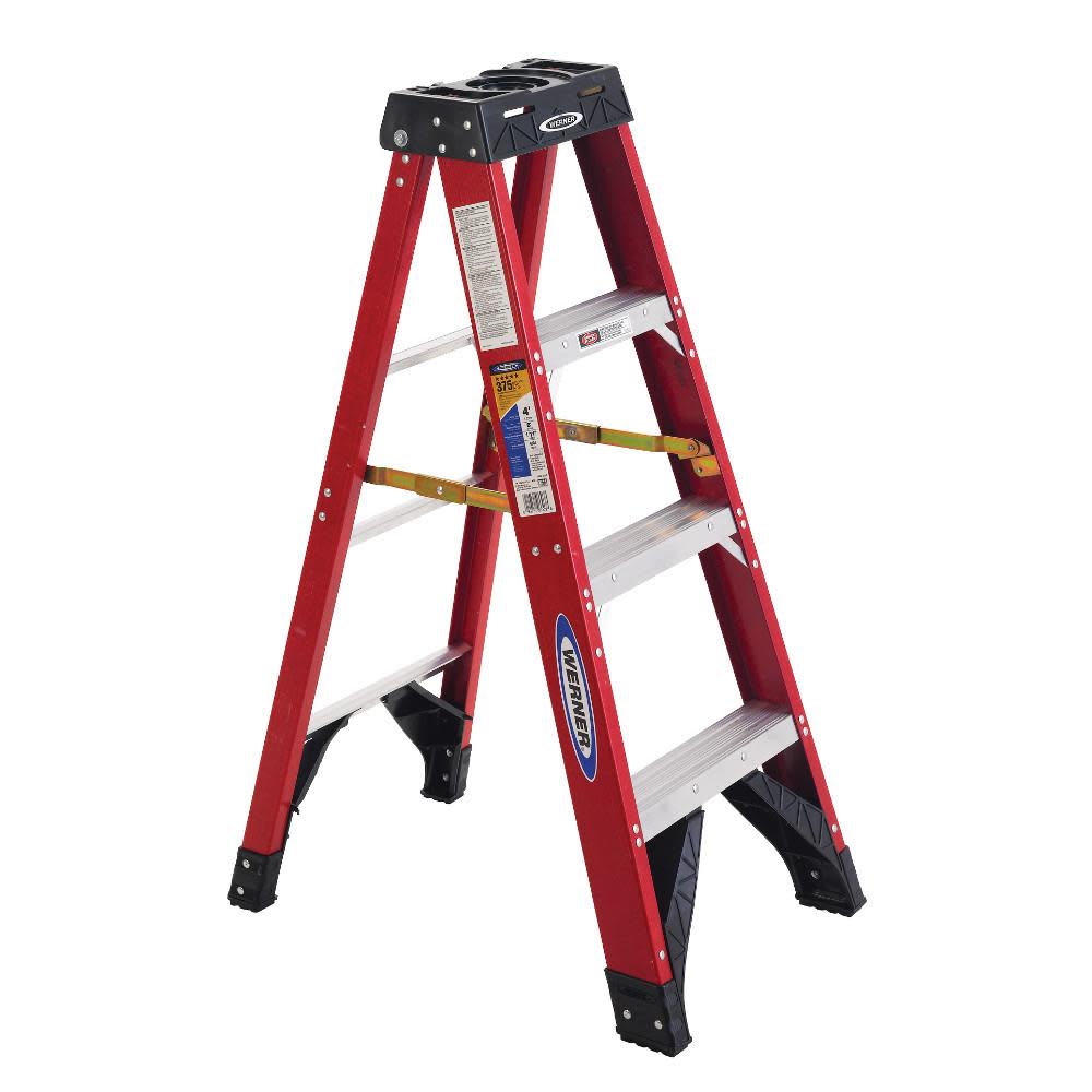 

Werner 4 Ft. Type IAA Fiberglass Stepladder