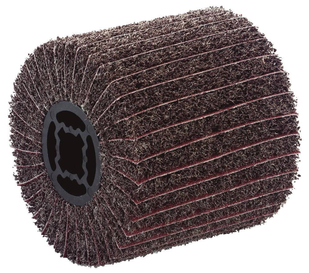 Metabo 105 mm x 100 mm Flap/Nylon Web Grinding Wheel P180