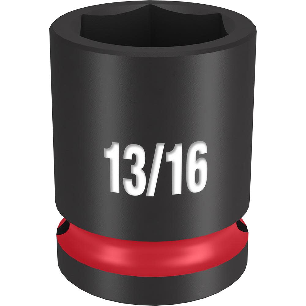 

Milwaukee Impact Socket 1/2" Drive 13/16" Standard 6 Point