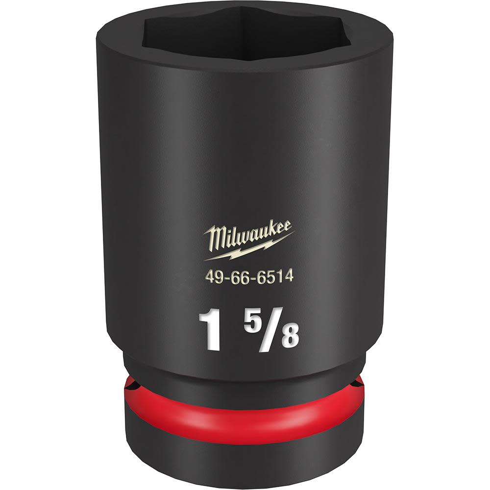 

Milwaukee SHOCKWAVE Impact Duty Socket 1" Drive 1-5/8" Deep 6 Point