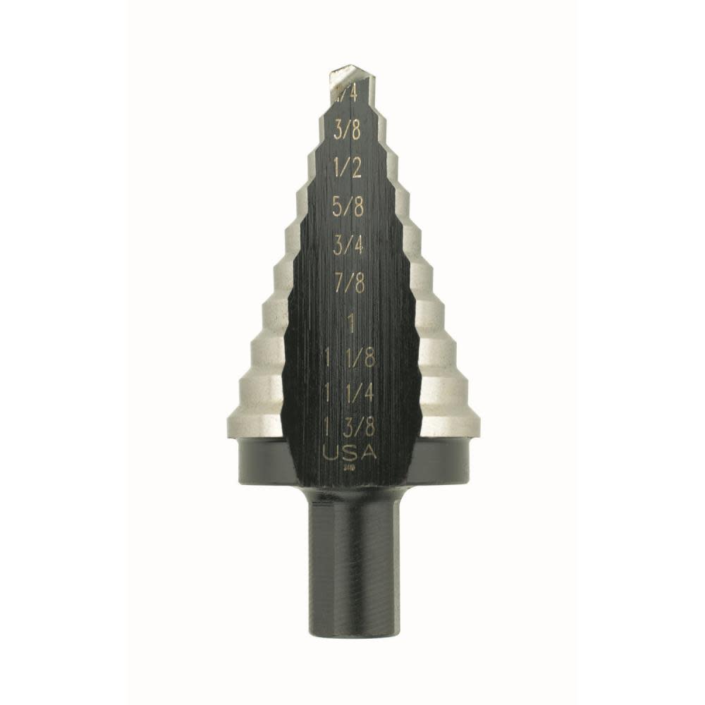 

Irwin Step Drill #5-1/4 to 1-3/8 In. 10 SZ
