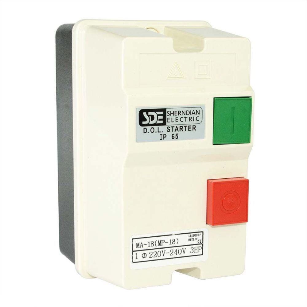 

Big Horn Magnetic Switch SW90-23 1 Phase 220-240V 3hp 18-26 Amp