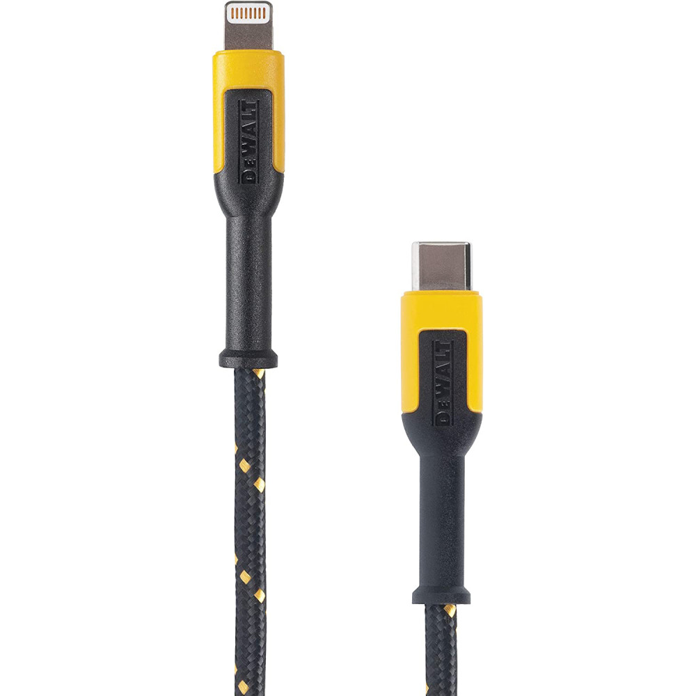 DEWALT Phone Charger Lightning to USB-C 4' 131 1357 DW2