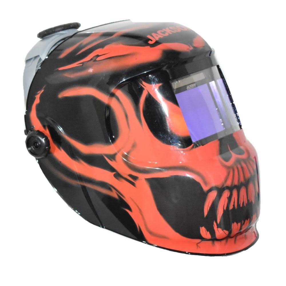 Jackson Safety Welding Helmet Bead Demon Graphics Variable Shade