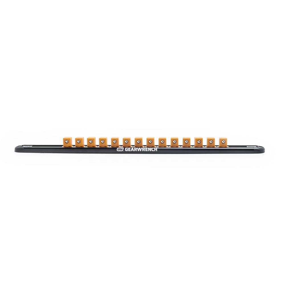 

GEARWRENCH Magnetic Socket Rail 1/2 In. Drive Includes 14 Clips