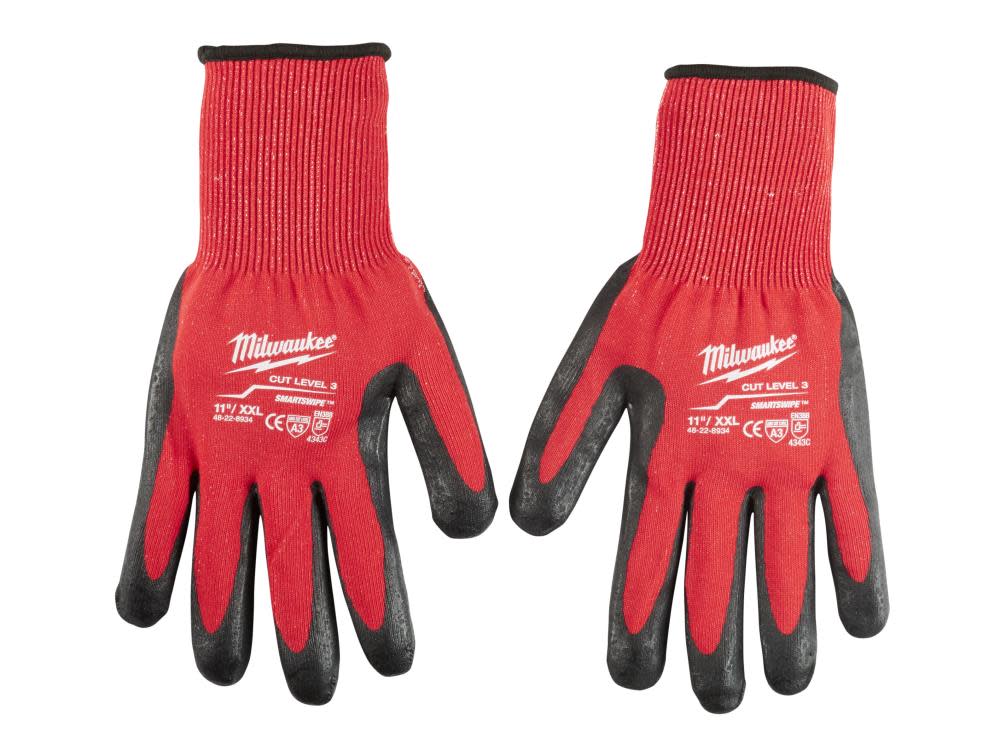 

Milwaukee 12 Pk Cut 3 Dipped Gloves XLXL