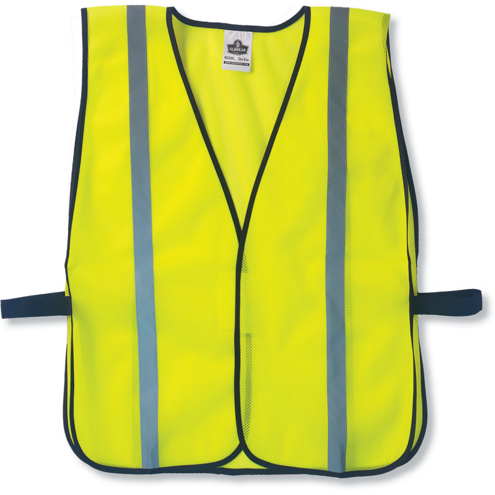 

Ergodyne GloWear 8020HL Reflective Lime Green Safety Vest GloWear 8020HL Reflective Lime Green Safety Vest