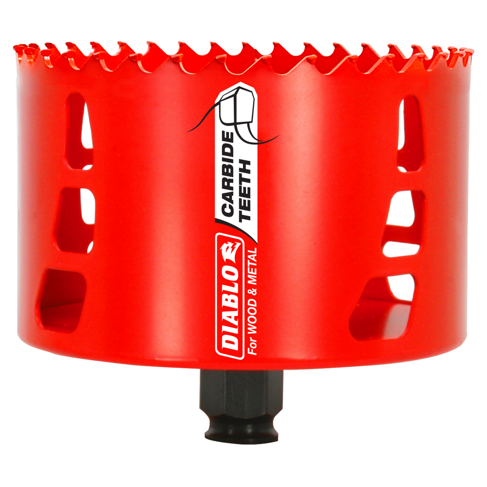 

Diablo Tools 4-1/8" (105mm) Carbide-Tip Wood & Metal Holesaw