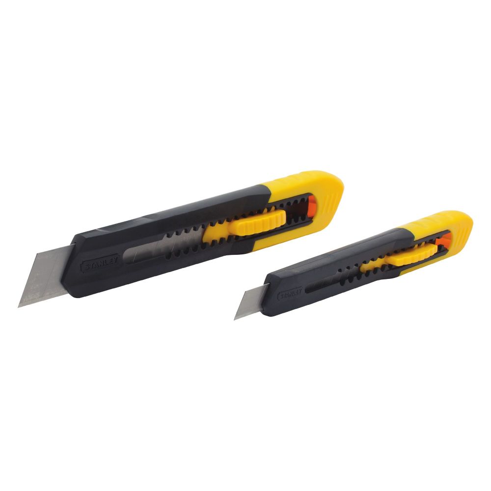 Stanley 2 Snap-Off Knife Pack 9 mm and 18 mm