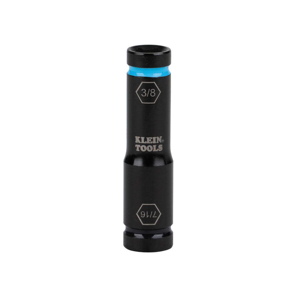 Klein Tools Flip Impact Socket 7/16in X 3/8in 66077 - Acme Tools