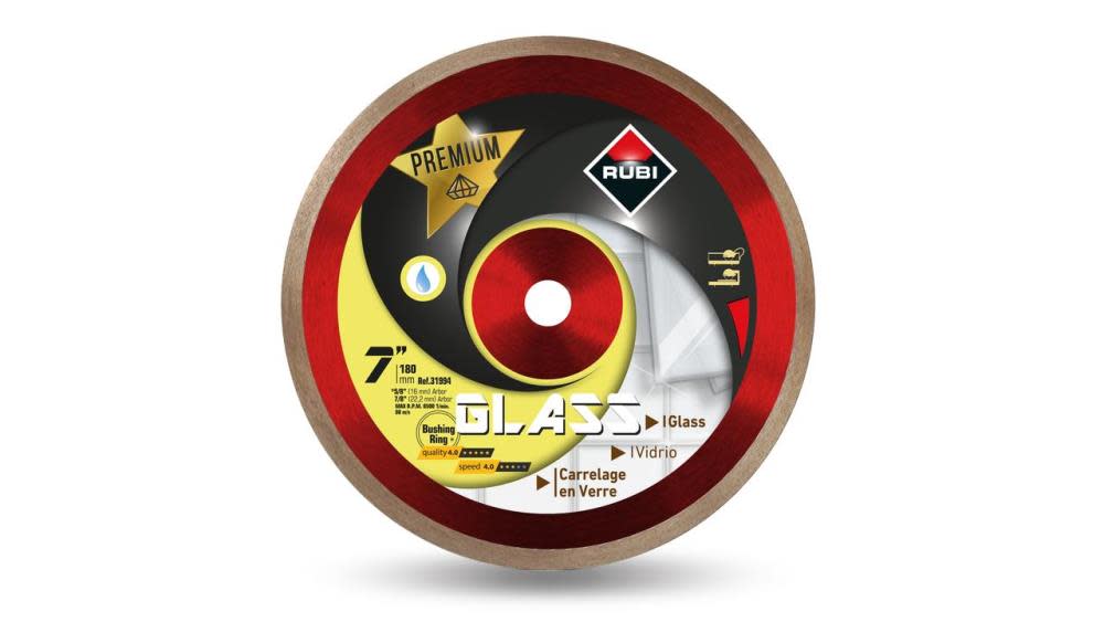 

Rubi Tools Glass 7 In. Premium Diamond Blade