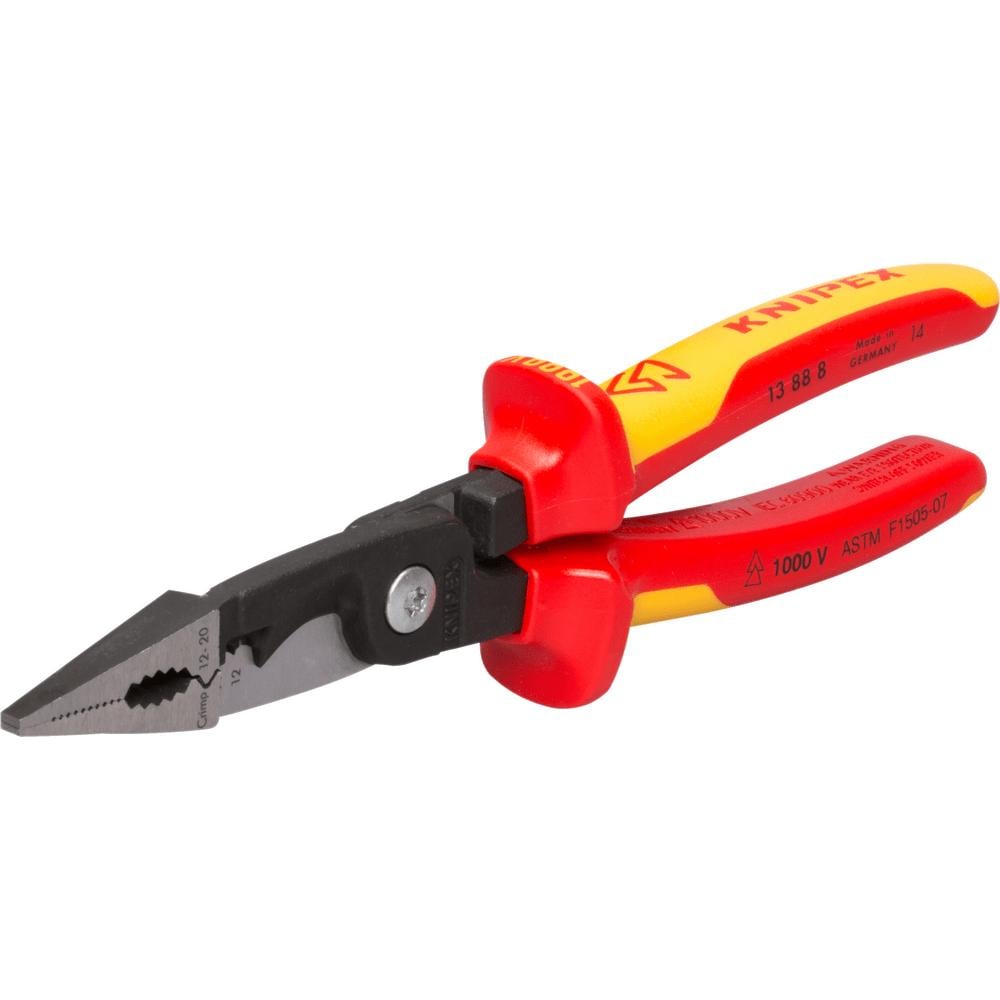 Knipex Installation Pliers Multi Component Grip 13 88 8 SBA - Acme