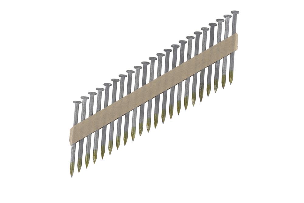 

Metabo HPT 1 1/2" Nail Full Round Head Hot Dipped Galvanized Paper Collated Metal Connector Strap Tite 3000qty