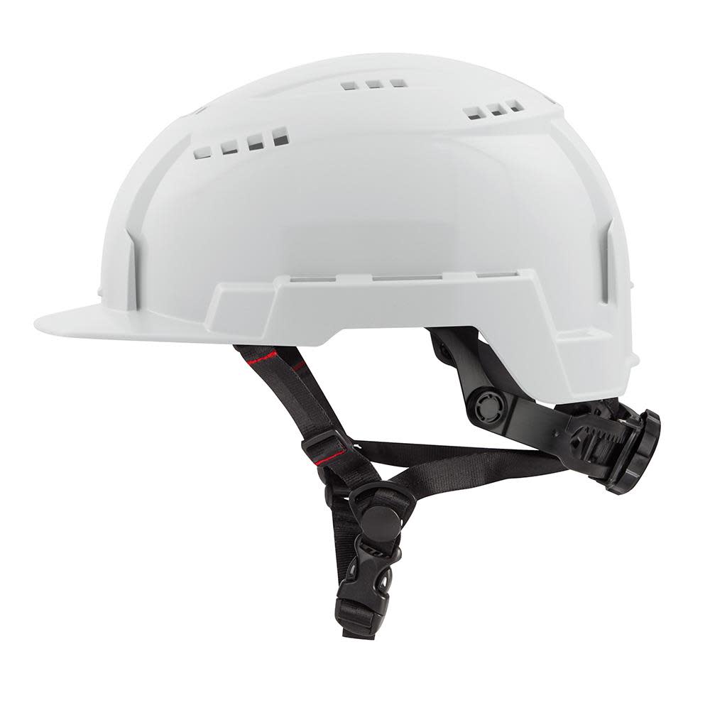 

Milwaukee White Front Brim Vented Helmet with BOLT Class C