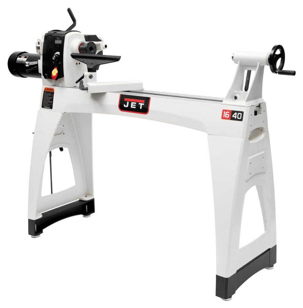 JET 16in x 40in Electronic Variable Speed Wood Lathe 1.5HP 1PH
