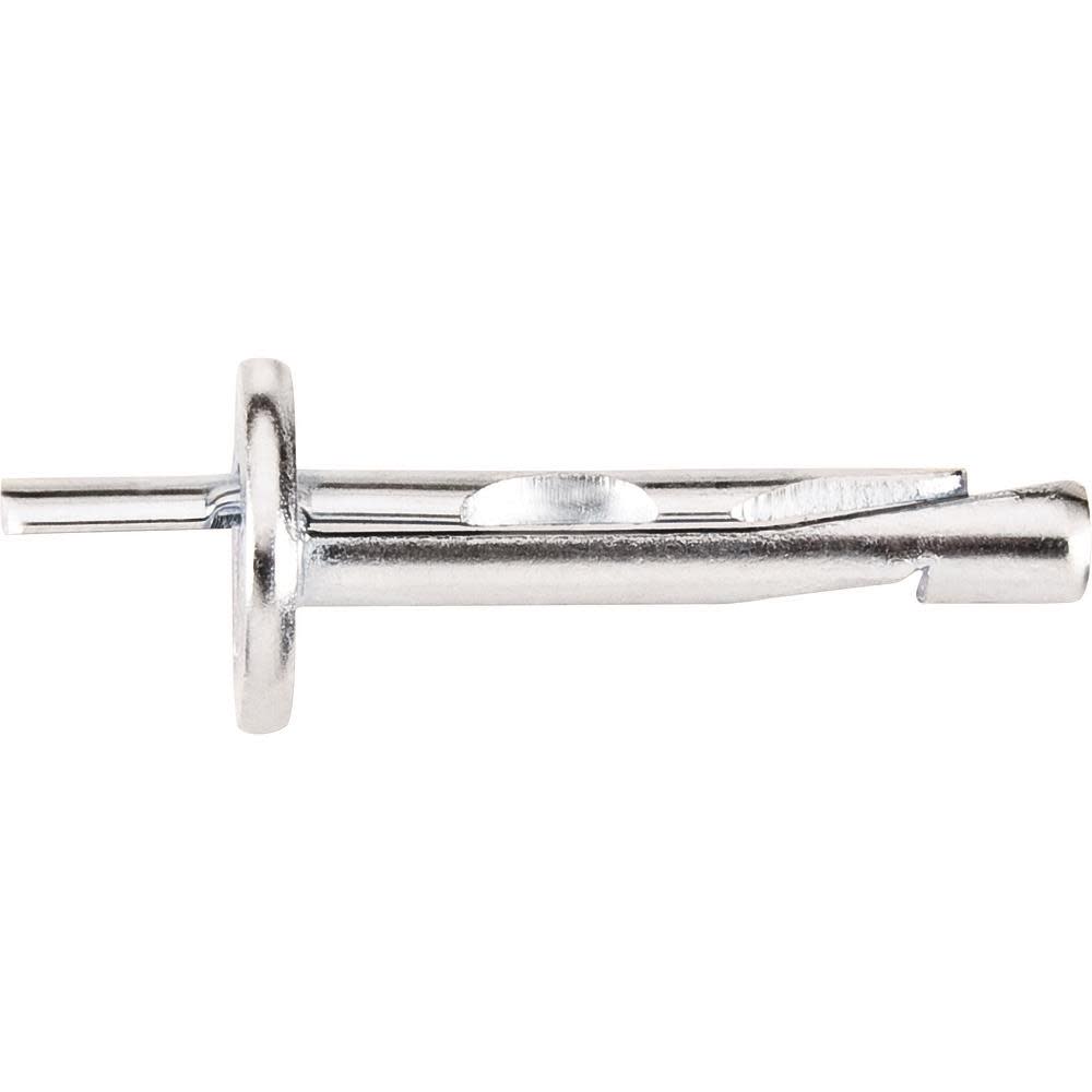 

DEWALT Impact Nail & Pin Anchors 1/4"(6mm) X 1-3/8" SAFE-T+PIN QTY: 100