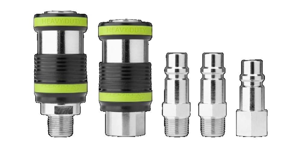 Flexzilla Pro Heavy Duty Safety Coupler and Plug Kit 1/2in NPT 5