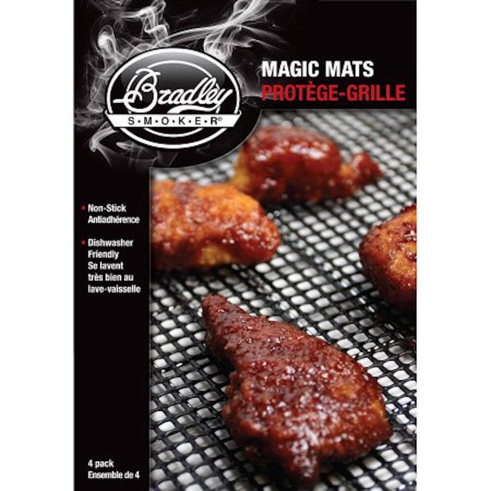 

Bradley Smoker Non-Stick Grilling Magic Mat Set of 4