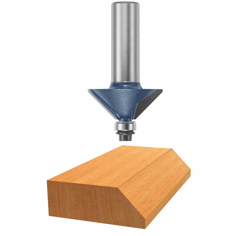 

Bosch 1-5/16 In. x 45 Degree Carbide Tipped Chamfer Bit
