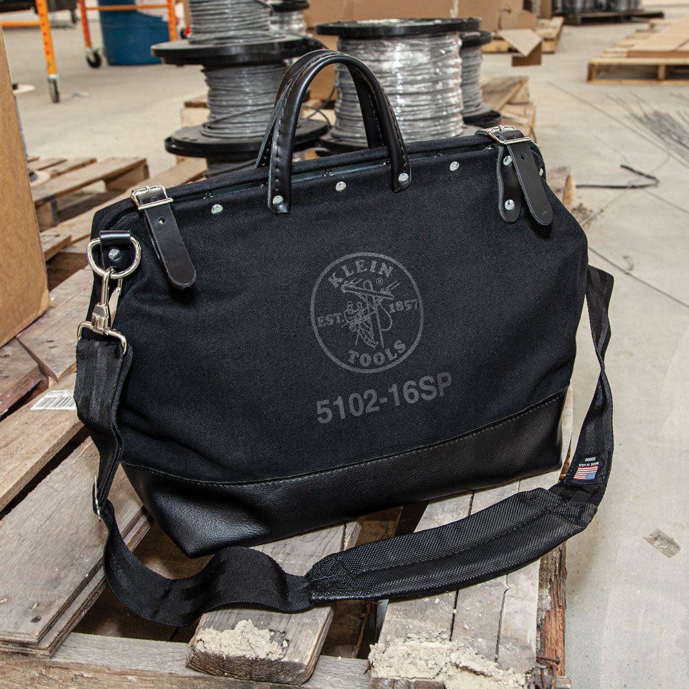 公式ファッションブランド通販サイト Klein Tools Deluxe Black Canvas Tool Bag 16-Inch 5102 塊根植物・コーデックス