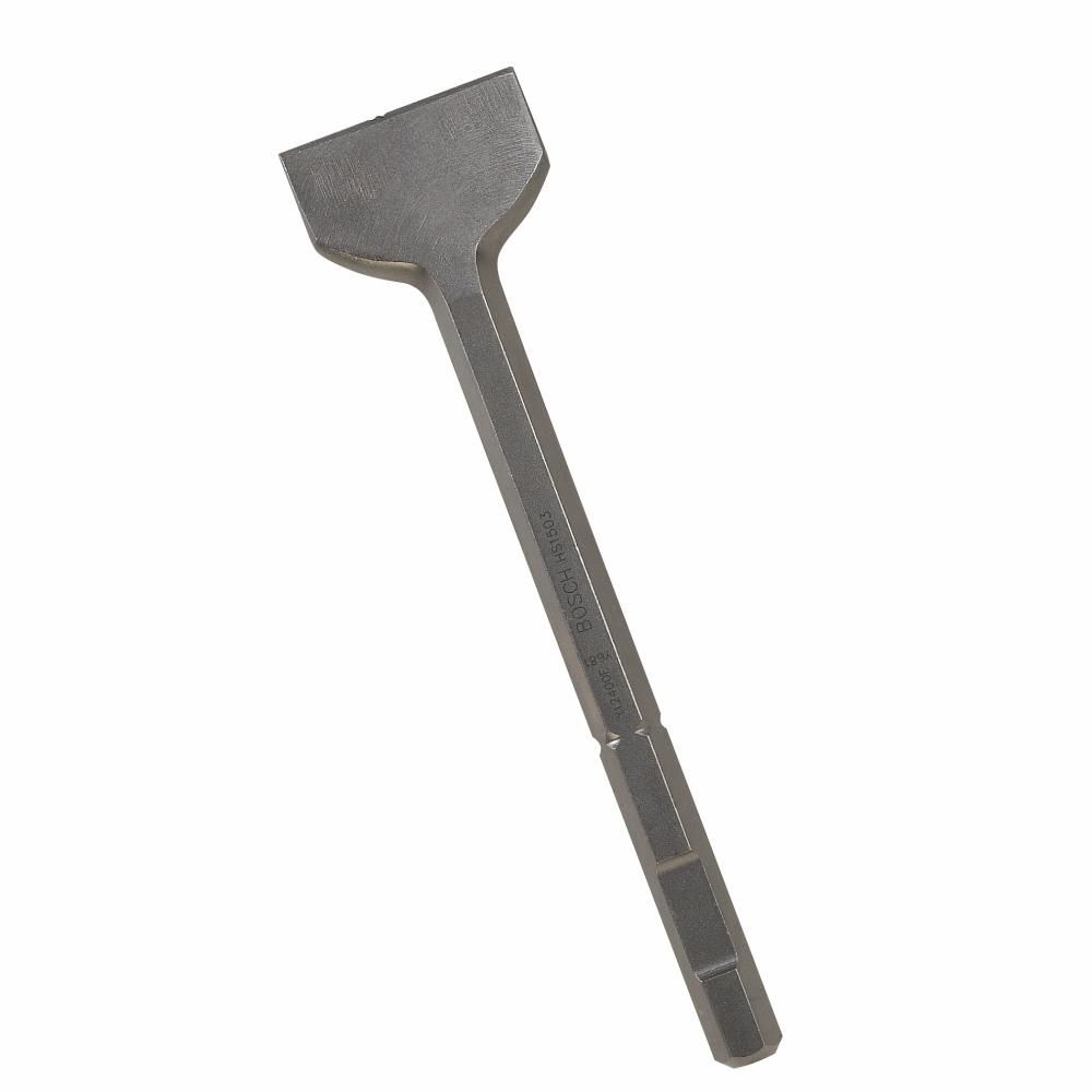 Bosch 3 x 12 Inch Scaling Chisel 3/4 Inch Hex Hammer Steel HS1503 ...