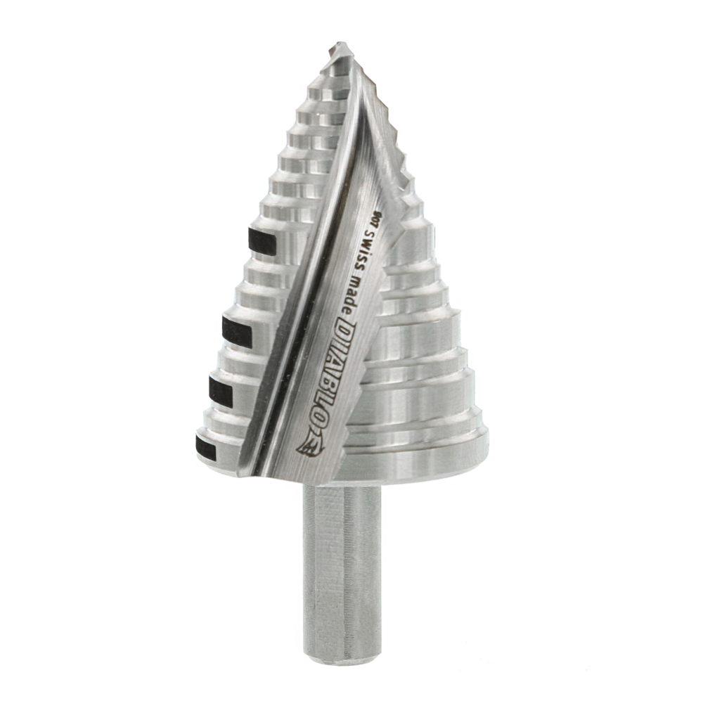 

Diablo Tools 7/8" - 1-3/8" Step Drill Bit (15 Steps)