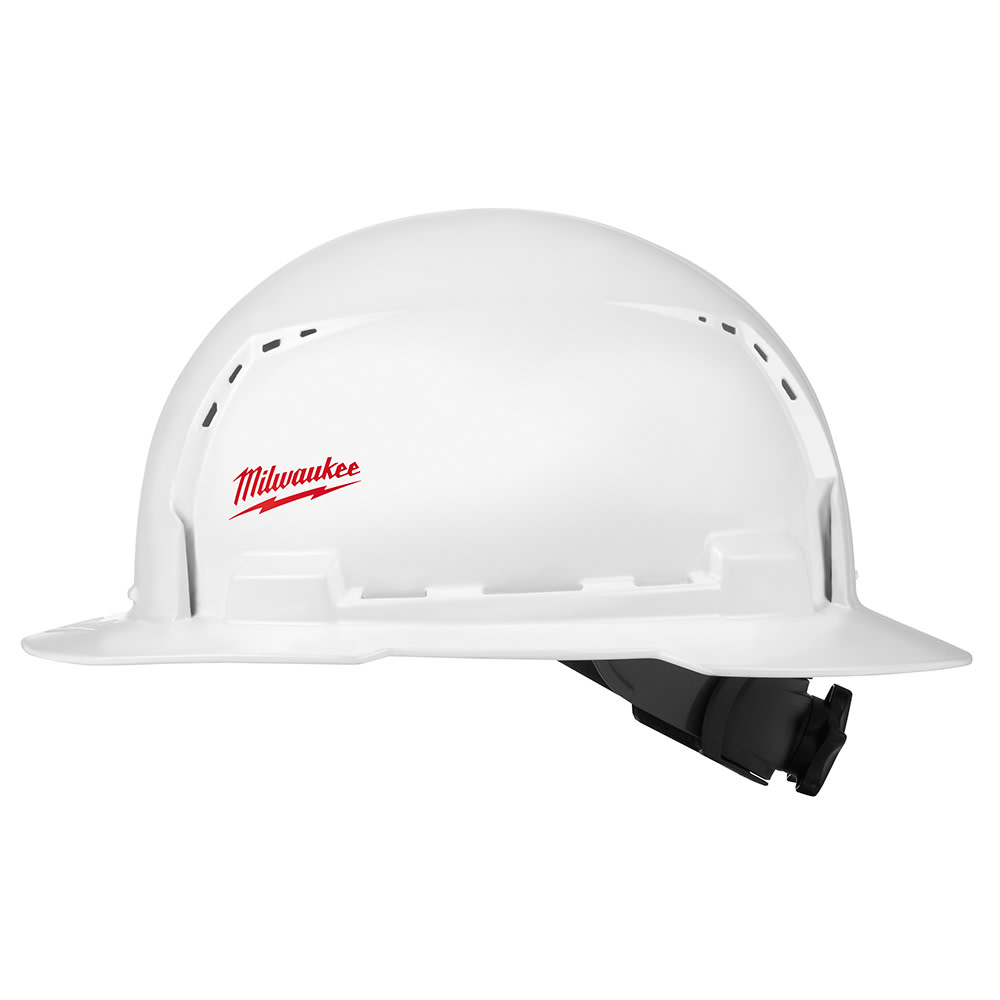 Type 1 Class C Small Logo for sale online Milwaukee Full Brim Vented Hard Hat