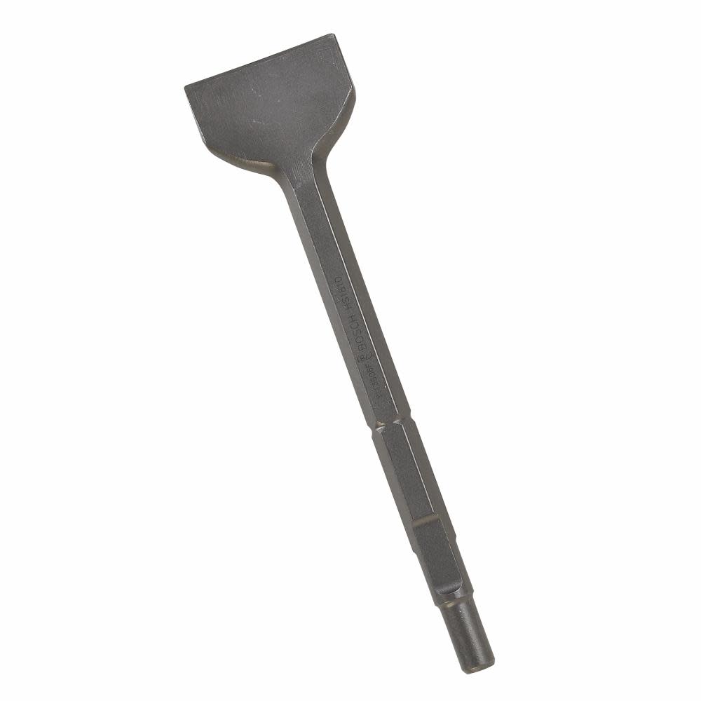 

Bosch 1 1/2" x 12" Scaling Chisel Tool Round Hex/Spline Hammer Steel